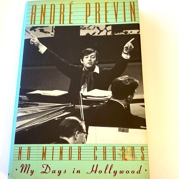 ANDRE PREVIN - NO MINOR CHORDS - MY DAYS IN HOLLYWOOD MEMOIR GUC - Picture 1 of 4